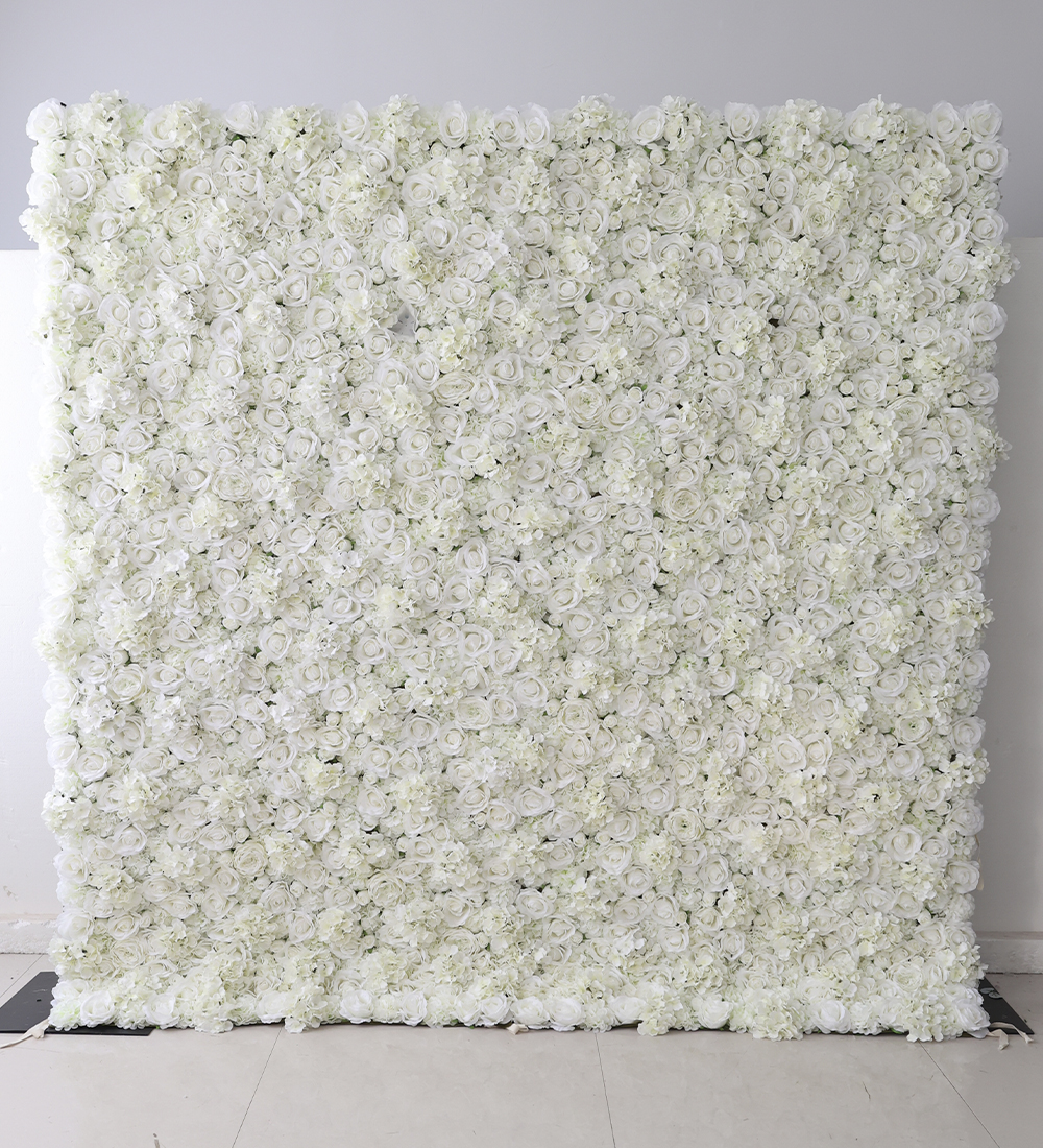 White flower wall rental atlanta